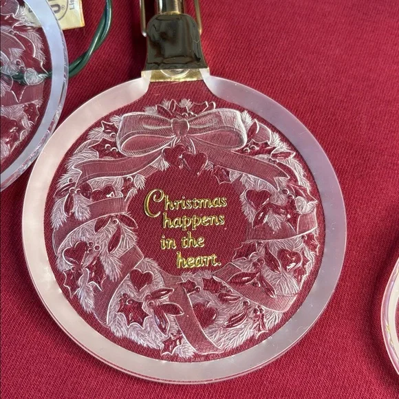 Hallmark Vintage Christmas Set of 5 Lighted Ornaments - Picture 8 of 13